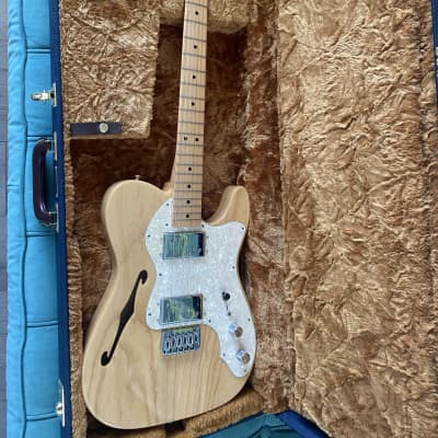 Fender Classic Series ‘72 Telecaster Thinline 2000 - 2018 - Natural CuNiFe UPGRADE for sale
