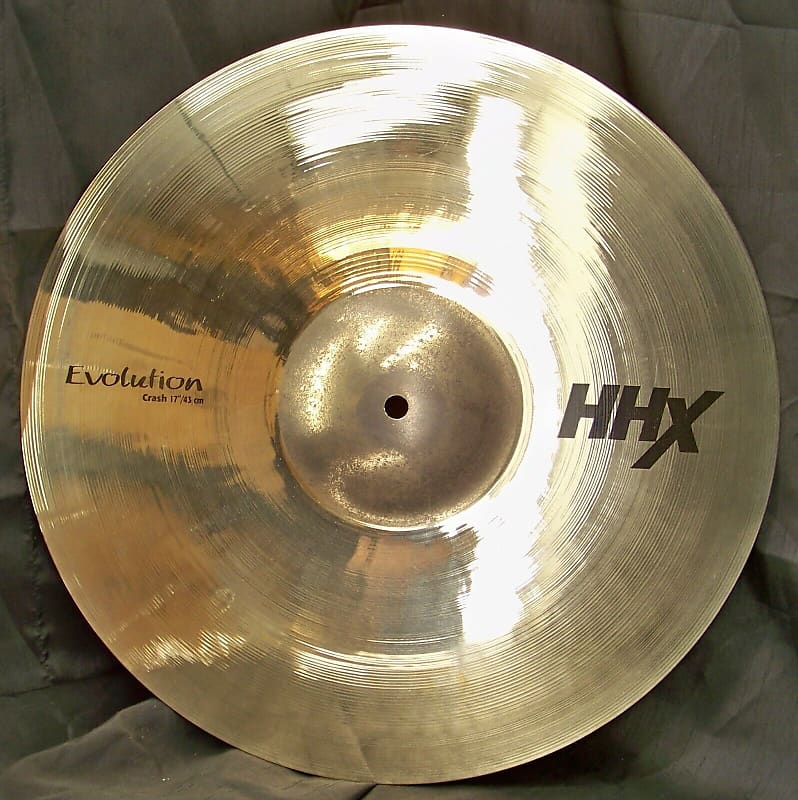 Sabian HHX 17" Evolution Crash Cymbal/Brilliant Finish/Model #11706XEB/989 Grams image 1