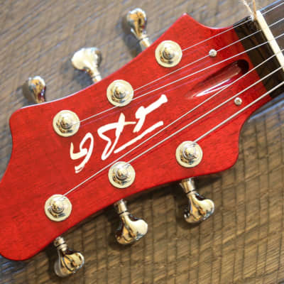MINTY! Joe Bochar Guitars JBG Supertone 2 Solidbody Guitar Cherry Sunburst + Gig Bag (4981) image 13