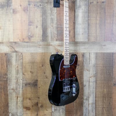Nashville Guitar Works 125 Black Tele (Maple Neck) image 3