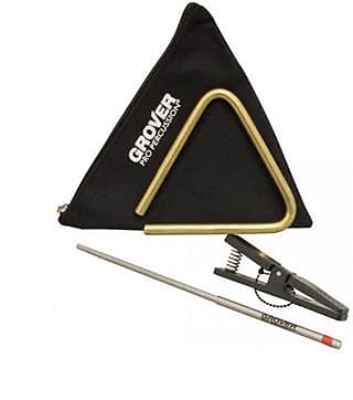 Grover 3 Piece Brass Triangle Beaters