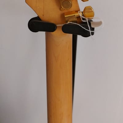 RARE Suzuki Electric Guitar 'Since 1953' HSS Bolt-On 24-Fret Red/Orange/Gold image 9