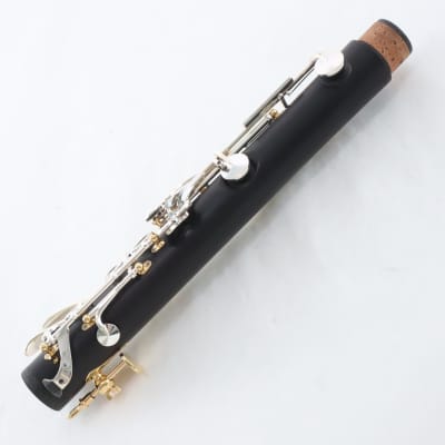Backun Lumiere Custom Clarinet in A Grenadilla Gold Posts Silver Keys BRAND NEW image 11
