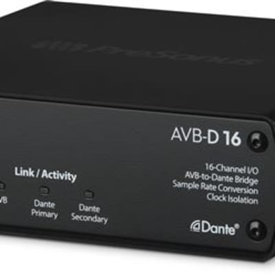 PreSonus AVB-D 16 16-Channel AVB to Dante Bridge image 3