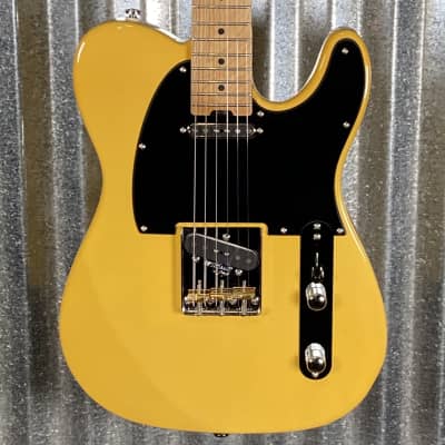Musi Virgo Classic Telecaster Empire Yellow Guitar #0528 Used for sale