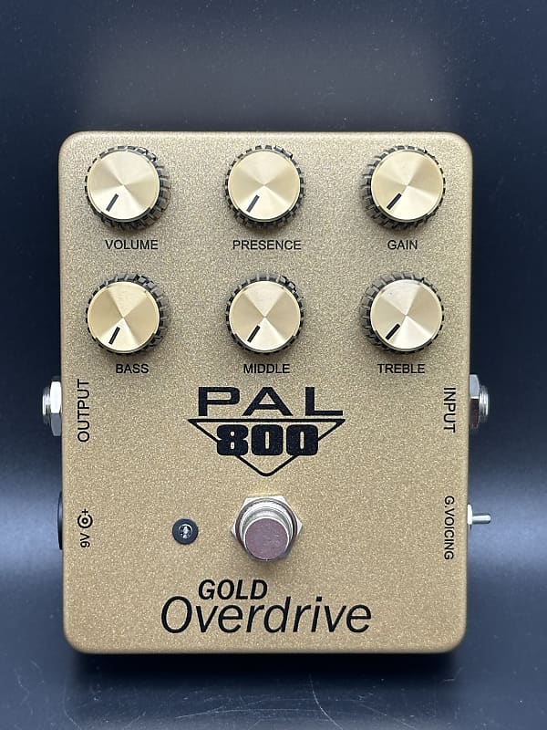PedalPalFx PAL 800 GOLD Overdrive