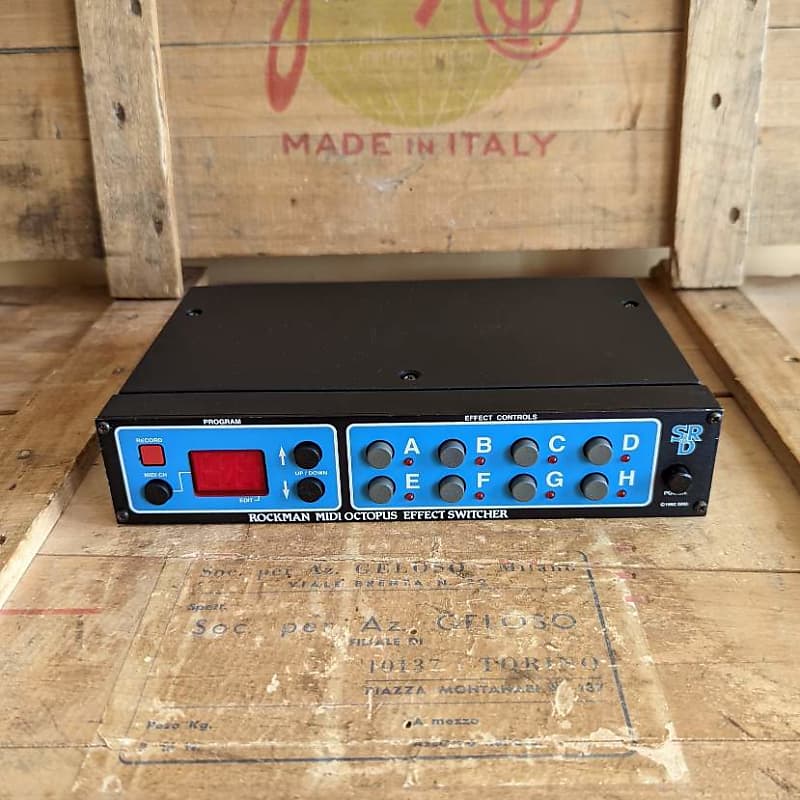 ROCKMAN MIDI OCTOPUS REMOTE LOOP 2個セット SR&D Rockman MIDI Octopus + 2 Remote Loops and Rack Mount