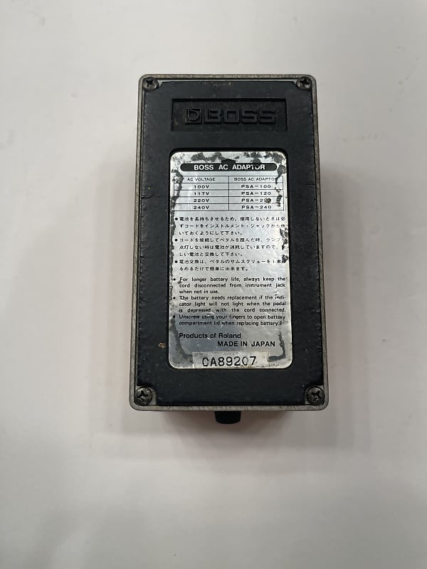 BOSS TURBO Distortion DS-2 1989年 日本製 BOSS DS-2 TURBO Distortion Guitar Effects Pedal MIJ 1989