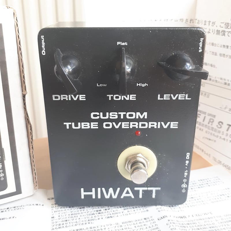 Hiwatt Custom Tube Overdrive | Reverb