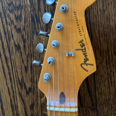 Fender Stratocaster American Vintage Reissue '57 Translucent Black image 4