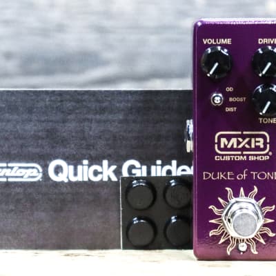 MXR CSP039 Custom Shop Duke of Tone Overdrive 3-Clipping Mode Effect Pedal image 7