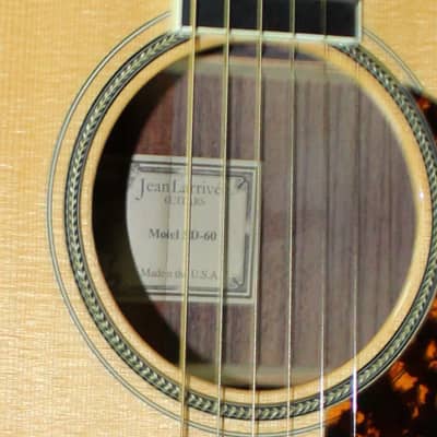 Larrivee SD-60 Traditional Series Acoustic Electric 6 String Guitar - Natural Gloss W/ Case image 11