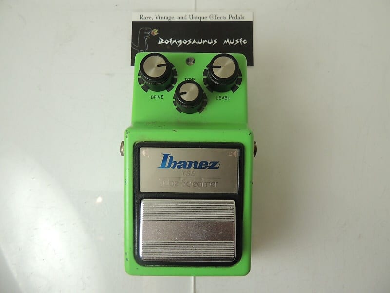 Vintage 1984 Ibanez TS-9 Tube Screamer Overdrive Effects