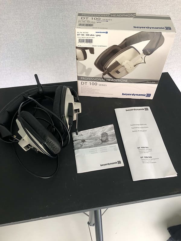 Beyerdynamic DT 100 400 ohm headphones  			
