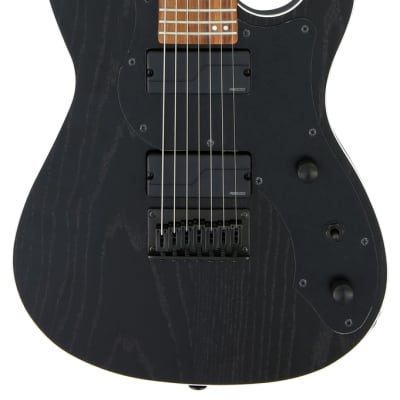 FGN E-Gitarre, J-Standard Iliad Dark Evolution, Open Pore Black, 7-Sai for sale