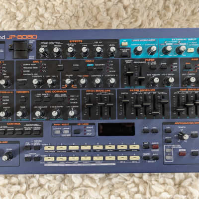 Roland JP-8080 Synthesizer Module 1998 - 2002 - Black