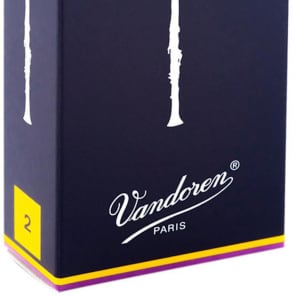 Vandoren CR112 Traditional Eb Clarinet Reeds - Strength 2 (Box of 10)