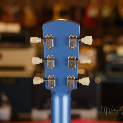 Josh Williams ‘Mockingbird’ JWG274 Semi-Hollowbody Electric Guitar-Pelham Blue Finish & Bloombucker Pickups! image 9
