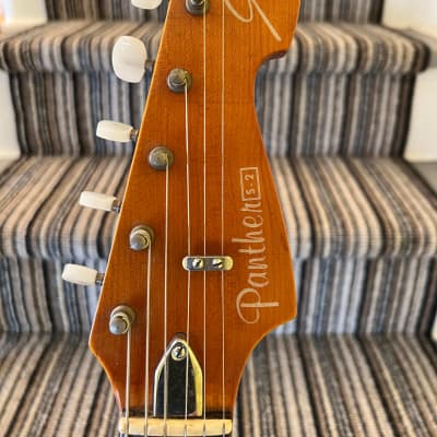 Goya Panther S2 Solid Body Electric Made by Galanti in Italy OHSC 1967 - Sunburst image 7