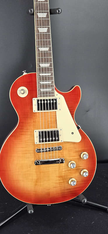 Epiphone 1959 Les Paul Standard (Incl. Hard Case) Aged Dark Cherry Burst image 1