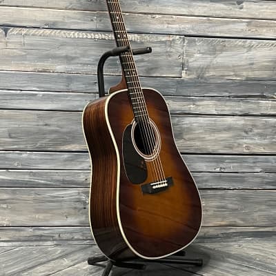 Martin Left Handed D-28 Standard Series Acoustic Guitar- Ambertone finish image 5