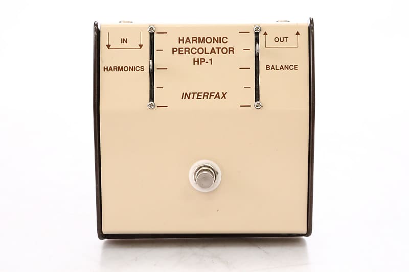Interfax HP-1 Harmonic Percolator Fuzz Guitar Pedal w