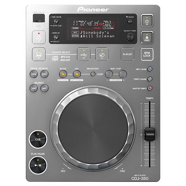 Pioneer CDJ-350S Silver | Reverb
