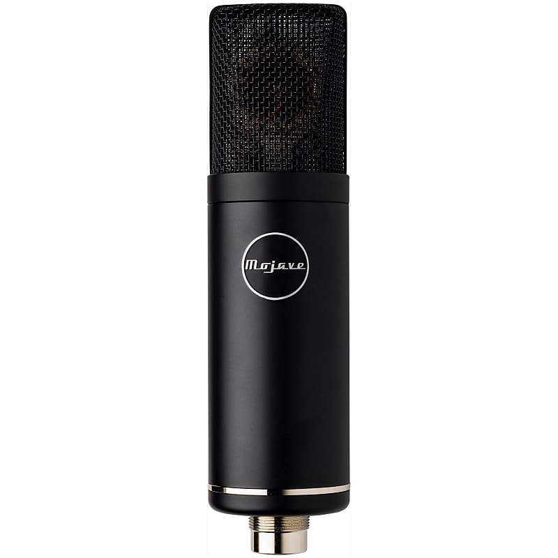 Mojave Audio MA-50BLK Large-Diaphragm Condenser Microphone, Black image 1