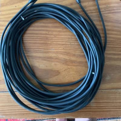 AudioQuest Alpha Snake RCA cable stereo pair - 29 feet 2009 Black image 1