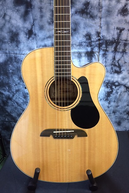 Alvarez AF60CE Natural top Acoustic Electric Reverb UK