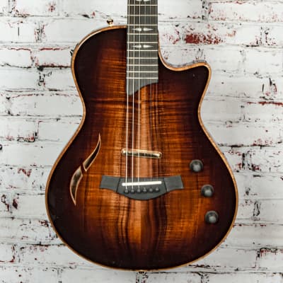 Taylor - T5z Custom Koa - Acoustic-Electric Hybrid Guitar - Sapele Neck / Ebony Fretboard - Koa - w/ Hardshell T5z Brown Case - x3101 for sale