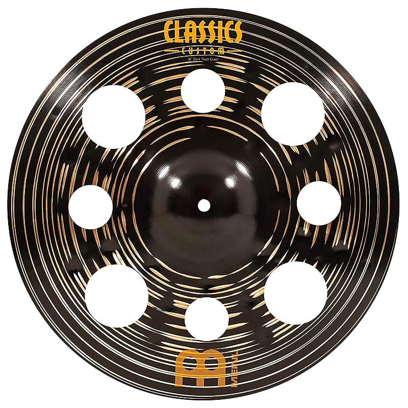 Meinl 16" Classics Custom Dark Trash Crash Cymbal 2019 image 1