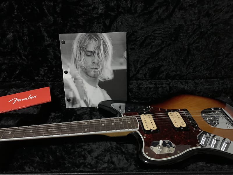 Fender Kurt Cobain Jaguar Left-Handed 2014 - Present - 3-Color Sunburst image 1