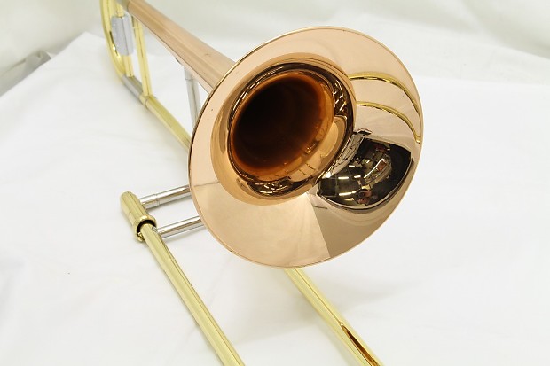 YAMAHA YSL-3530R Tenor Trombone Free Shipping With Case USED Japan FedEx