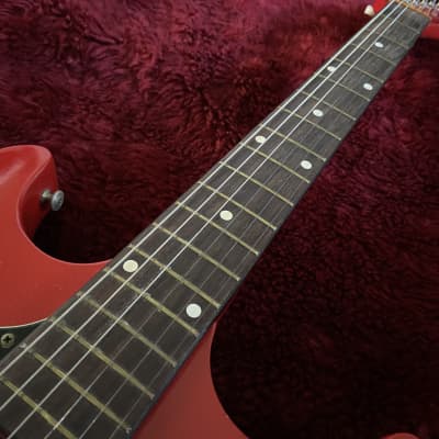 c.1968- Truetone/Kay/Valco  K-300 Vintage Guitar “Red” imagen 4
