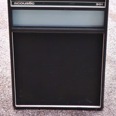 Vintage Acoustic 301 1x18 Cerwin Vega 200w Electric Bass Guitar Speaker Cabinet image 1