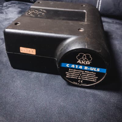 AKG C414 B ULS  Condenser Microphone + Original Case, Docs, Holder, Pop-Filter image 5