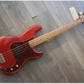 Rebel Relic  "P-Series Bass Custom Candy Apple Red" image 1