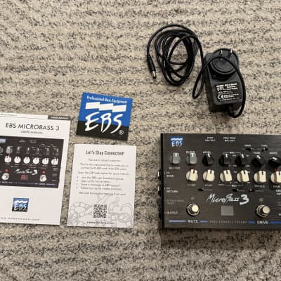 EBS MicroBass 3 Bass Preamp | Reverb