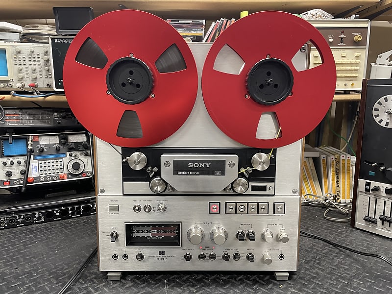 Sony TC-880 1/2 track high speed rare reel to reel tape deck