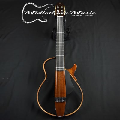 Yamaha SLG200NW Silent Guitar - Wide Nylon-String - Natural Finish w/Gig Bag image 1