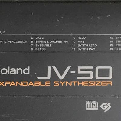 1993 Roland JV-50 61-Key Expandable Digital Synthesizer image 4