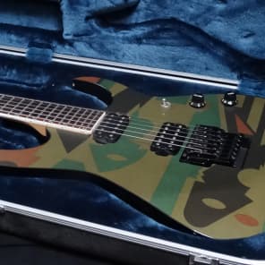 Ibanez JPM P4 John Petrucci! Picasso Collectable Art Work Camo Colors image 2