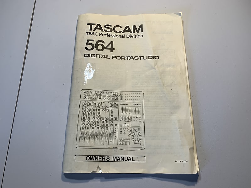 TASCAM Portastudio 564 (WORKS, READ DESCRIPTION)