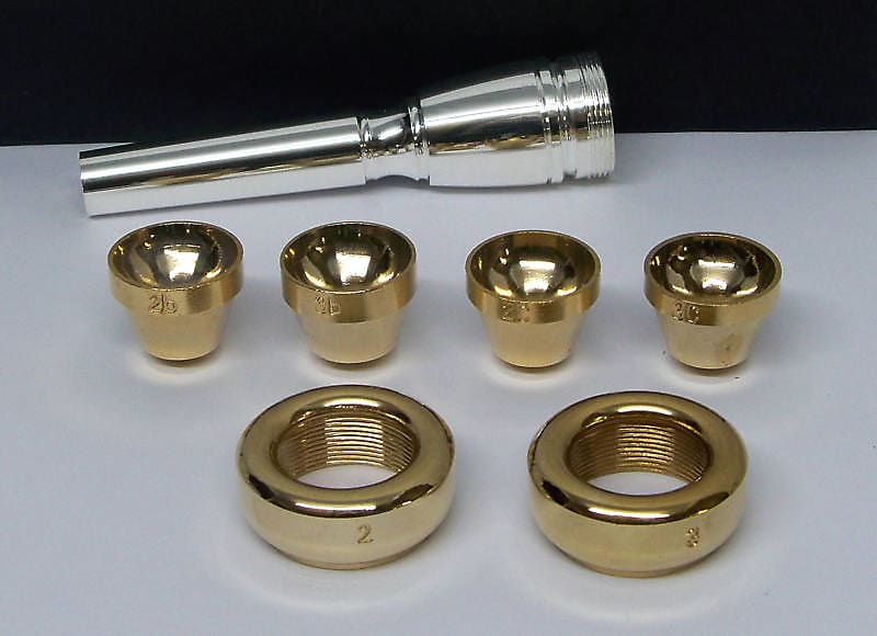 Trumpet mouthpiece set, 8 size combination. new Reverb