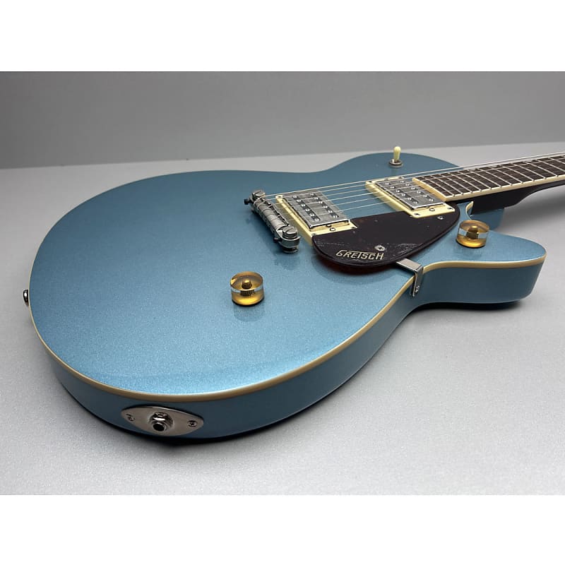 Gretsch G2217 Streamliner Junior Jet Ice Blue Metallic | Reverb