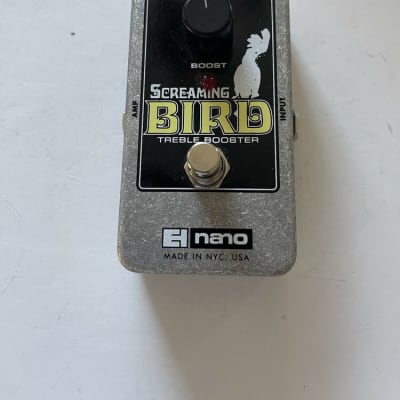 Electro Harmonix Nano Screaming Bird Treble Booster Rare EHX Guitar Effect Pedal image 1