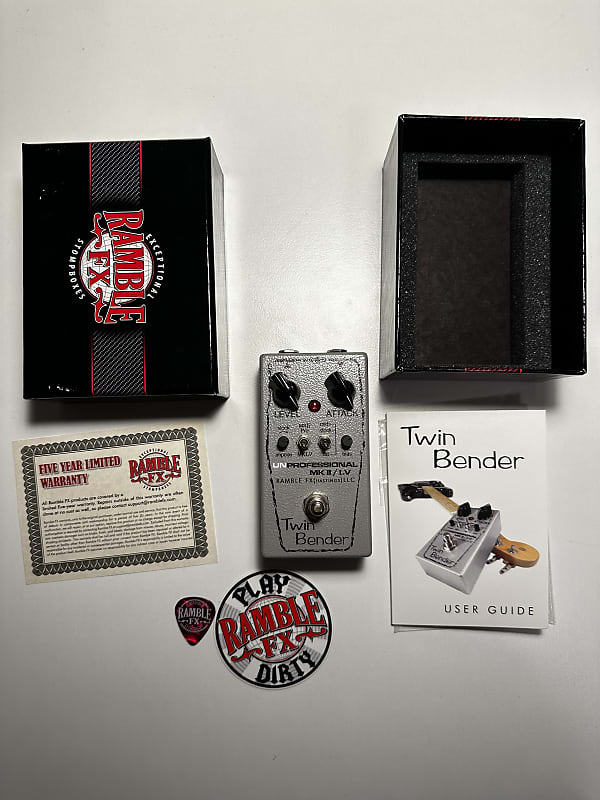 Ramble FX Twin Bender V3 Fuzz 最終モデル
