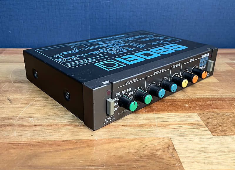 Boss RDD-10 Micro Rack Series Digital Delay - Black | Reverb