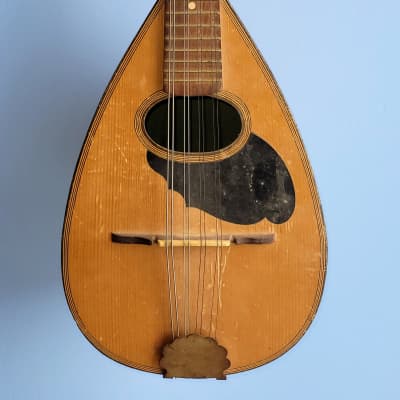 Catania Carmelo bowl back or "Taterbug" Mandolin Made in Italy  May 7th 1963 - natural finish. for sale